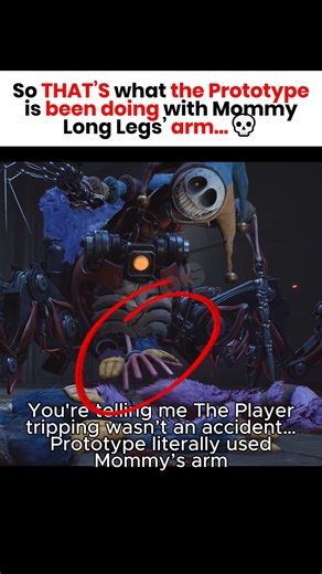 Prototype using Mommy arm like this's insane #poppyplaytimechapter5 #poppyplaytime #trending #shorts