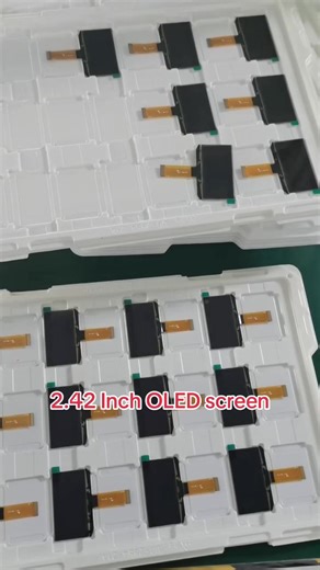 2.4212.86-inch OLED screen with 12864 resolution, SSD 1309 chip, and illuminated text.#stm32 #lcd #arduino