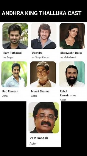 Andhra King Thalluka – The Royal Warrior | Full Movie Cast & Crew | Epic Telugu Action Story