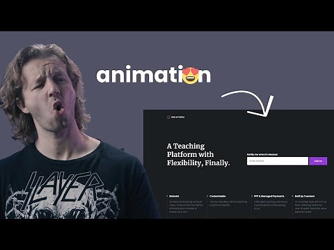 Creating Elaborate Website Animation Sequences - GSAP 3 Tutorial