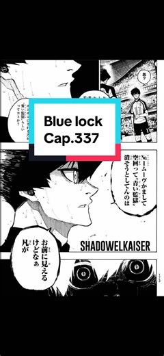 Karasu se papea a Isagi Blue lock capitulo 337 resumen #isagiyoichi #karasu #rinitoshi #bluelock #nagiseishiro