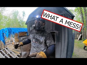 How To CLEAN An Outdoor Wood Boiler!