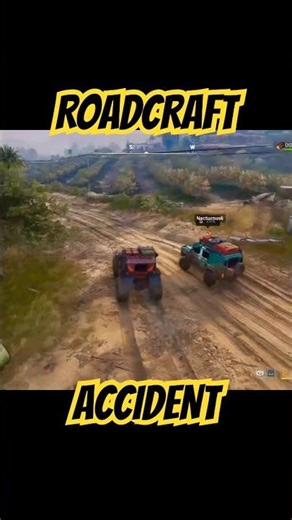 RoadCraft Accident #roadcraft #shorts
