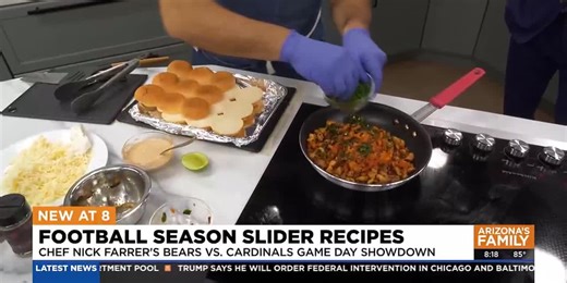Chicago-style Italian beef sliders recipe for football season