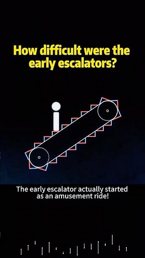 How difficult were the early escalators? #knowledge #science