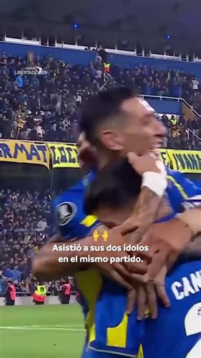 ¡El sueño del pibe! Cantizano asistió a Di María y a Marco Ruben en los dos últimos goles de #RosarioCentral 🔥 CONMEBOL #Libertadores #TikTokDeportes #GloriaEterna