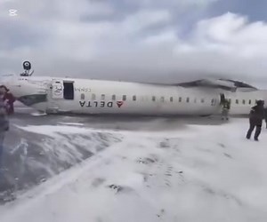 Delta Flight 4819 Crashed upside down. | Da Zion Umoh II