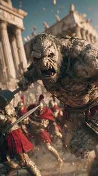 High-Value Cinematic The Giant Battle for Athens