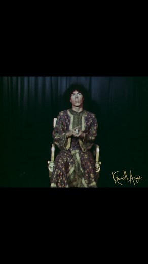 Kenneth Anger on Instagram: "Channeling divine energy and cosmic power  A mesmerizing moment from Kenneth Anger’s Lucifer Rising (1972), where ritual and vision meet in cinematic harmony. ✨ Explore the Kenneth Anger collection—up to 30% OFF, link in bio! @kennethangerofficial #kennethanger #luciferrising #magicklanterncycle #fashion #lgbtq #fyp"