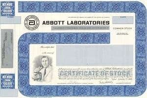 Shop Abbott Laboratories Stock Certificates | Buy One Share of Abbott Laboratories