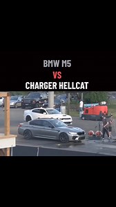 107K views · 795 reactions | Bmw m5 vs hellcat charger #hellcat #bmwm5 #bmw #dodge | Redline Menace | Facebook