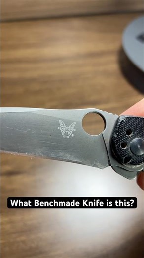 What is the name of this #benchmadeknives I have had it since 2010-2012 or so. #edc #knife #fyp