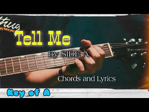 Tell me - Side A | guitar chords and lyrics | Musikwerdas