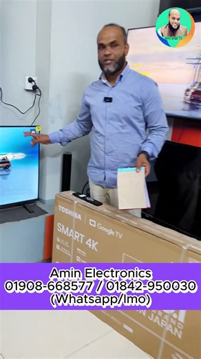 TOSHIBA 4k TV Price in Bangladesh 2025 - TOSHIBA Google TV Price in BD #toshiba #4ktv #shorts #tv