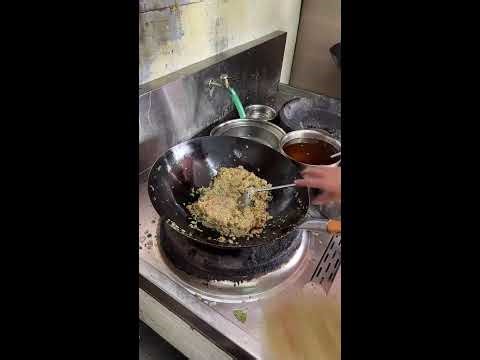 Real-Time Wok Action | Fried Rice Prep in Street Kitchen | No Talking