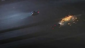 High-speed chase ends with massive crash in Los Angeles