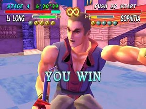 Soul Edge (PS1) Special Weapon Run - Li Long - Arcade - Ultra Hard - No Continues (White Tiger)