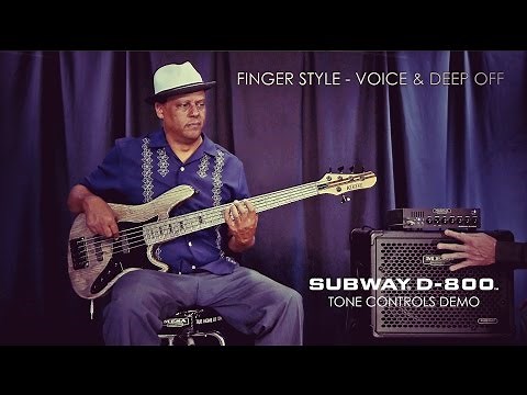 MESA/Boogie Subway® D-800™ Tone Controls Demo