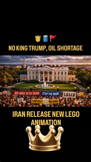 Iran Mocks Trump with Lego Animations & 'No Kings' Theme