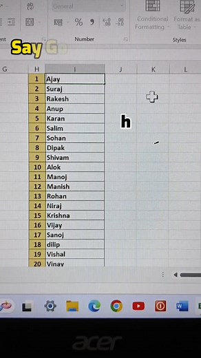 Short computer with Anil | Power of Excel! Add Mr. Before Name in Excel #shortreels #exceltricks #exceltips #msexcel #shortreels📸🤗🙏like♥️and😍follow #trendingreels... | Instagram