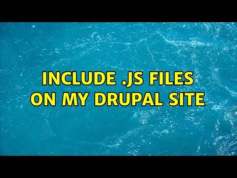 Include .js files on my Drupal site