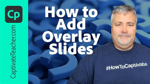Add Bookmarks & Overlay Slides in Adobe Captivate