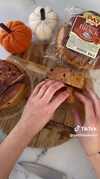 Cosy Halloween Bread and Butter Pudding Recipe with Pat's Barm Brack