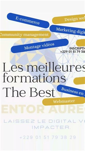 Nos Formations sont disponibles en ligne et en présentiel