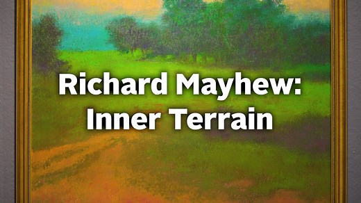 "Richard Mayhew: Inner Terrain" is a rare and timely exhibition of the artwork of Richard Mayhew (b. 1924), featuring paintings that speak to American arts, culture, and history. The exhibition is on view at the Santa Cruz Museum of Art & History (MAH) through May 12, 2024. Sponsored by Community Foundation Santa Cruz County and Santa Cruz County Bank | Santa Cruz Museum of Art & History