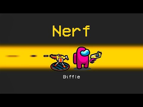 NERF IMPOSTER ROLE in AMONG US! (Hilarious)
