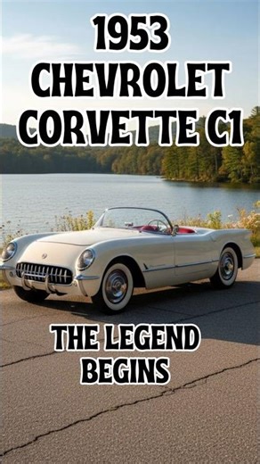 1953 Chevrolet Corvette C1: The Classic That Created an Icon #1953corvette #corvettec1 #classicvette