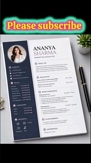 🔥 Create a Professional CV in MS Word | Resume Design Tutorial | Easy CV Making for Beginners 💼