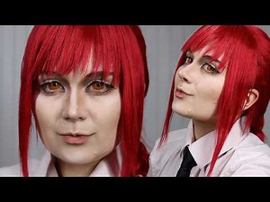 How to Style a Wig | Cheap Wig Glow Up | Makima Cosplay