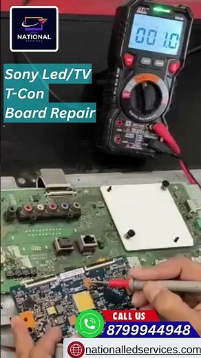 Sony LED TV T-Con Board Repair Service | Display & Line Issue Fix | Pune PCMC