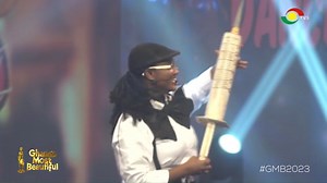 Naa Ayeley showcases unique Ga dances and showcases the vibrant Gome dance #GMB2023 #GhanasBeautyAfricasPride | 3Xtra