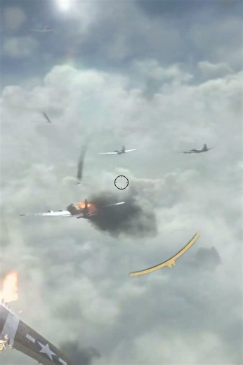 Ardennes air battle #shorts