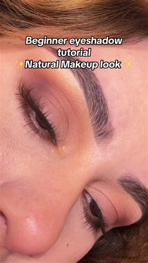 Natural Makeup Look Eyeshadow Tutorial for Beginners