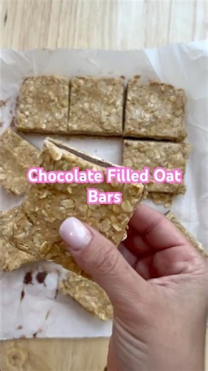 Chocolate Filled Oat Bars