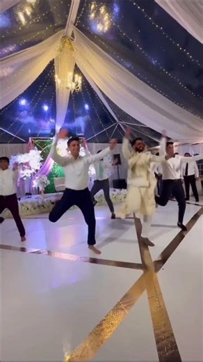 a wedding reception flash mob for jayraj + simaran 🥹 #indianwedding #flashmob #bollywood #shorts
