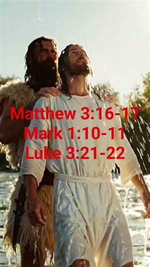 Baptizm of Jesus Christ #believe #love #bibleverse #faith