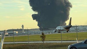 The accident involving a UPS cargo plane led to all flights in and out of the airport, Louisville International, being suspended.