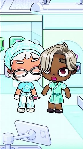 Avatar world | I'm at the doctor's office| PIPI #pazugames #avatarstory #tocabocagames