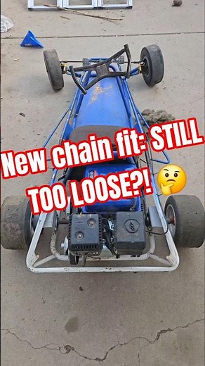 Go-Kart Chain Disaster! Fixing a Smashed Drive & Sizing a New Chain
