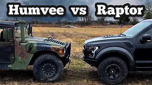 5.7K views · 32 reactions | Humvee vs Ford Raptor. #humvee #hummerh1 #fordraptor | Lee Houston | Facebook