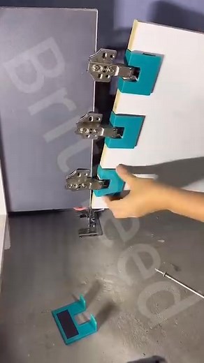 ️ Hinge Installation — Perfectly Aligned, Every Time ✨ No Guesswork...