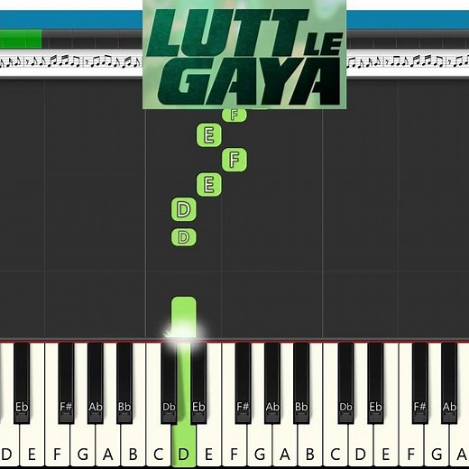 Lutt Le Gaya 🎹 Easy Piano Tutorial | Dhurandhar | Ranveer Singh | Keyboard Notes