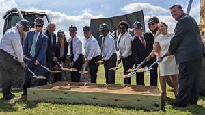 Axiom Space breaks ground at Houston Spaceport on its new 400,000-square-foot headquarters