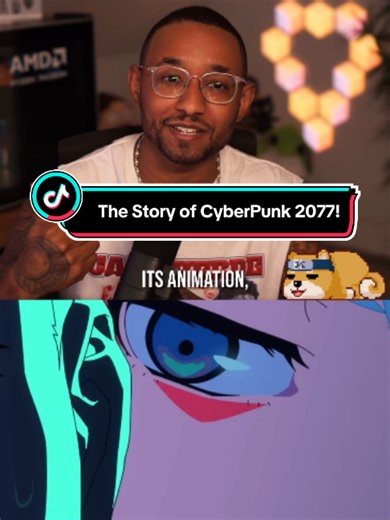 The Story of Cyberpunk 2077! #cyberpunk2077 #cyberpunkedgerunners #nightcity #fyp #cyberpunkedgerunners2