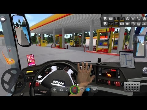 Bus Simulator : Ultimate | High Speed ⚡️😵⛽️ | Zuuks | MAN | Mobile Gameplay | Drive with Devil 😈