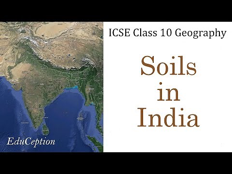 SOILS IN INDIA | ICSE Class 10 Geography